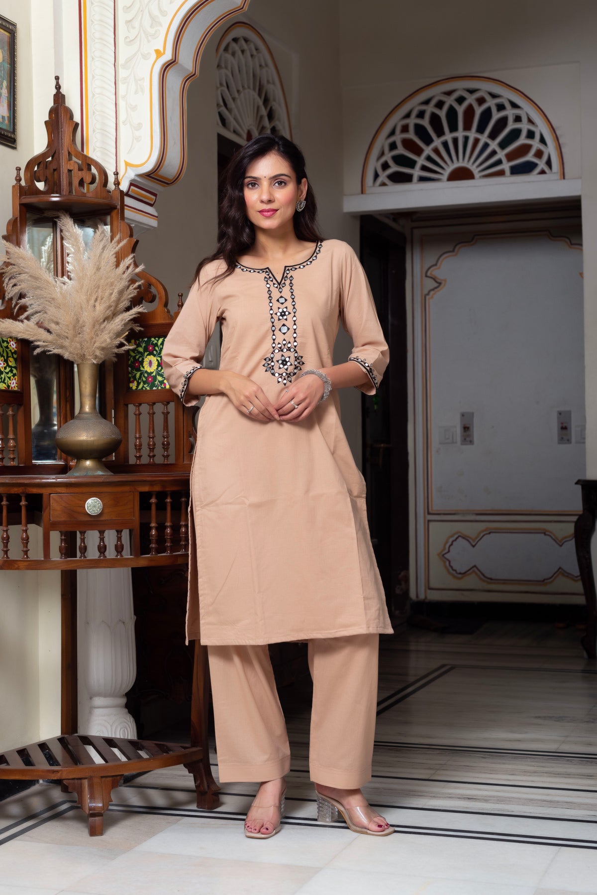 Dhriti Straight Kurta Set