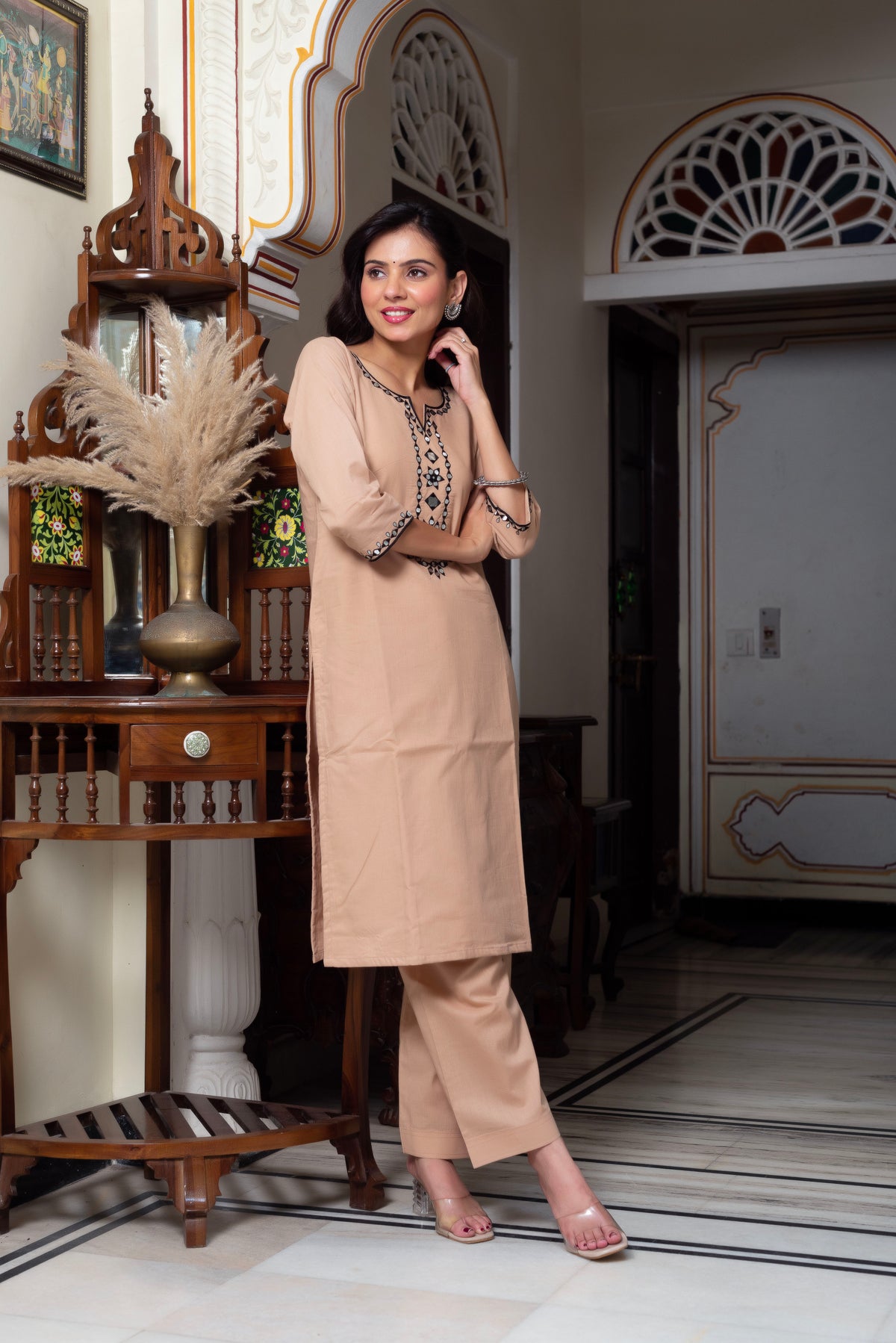 Dhriti Straight Kurta Set